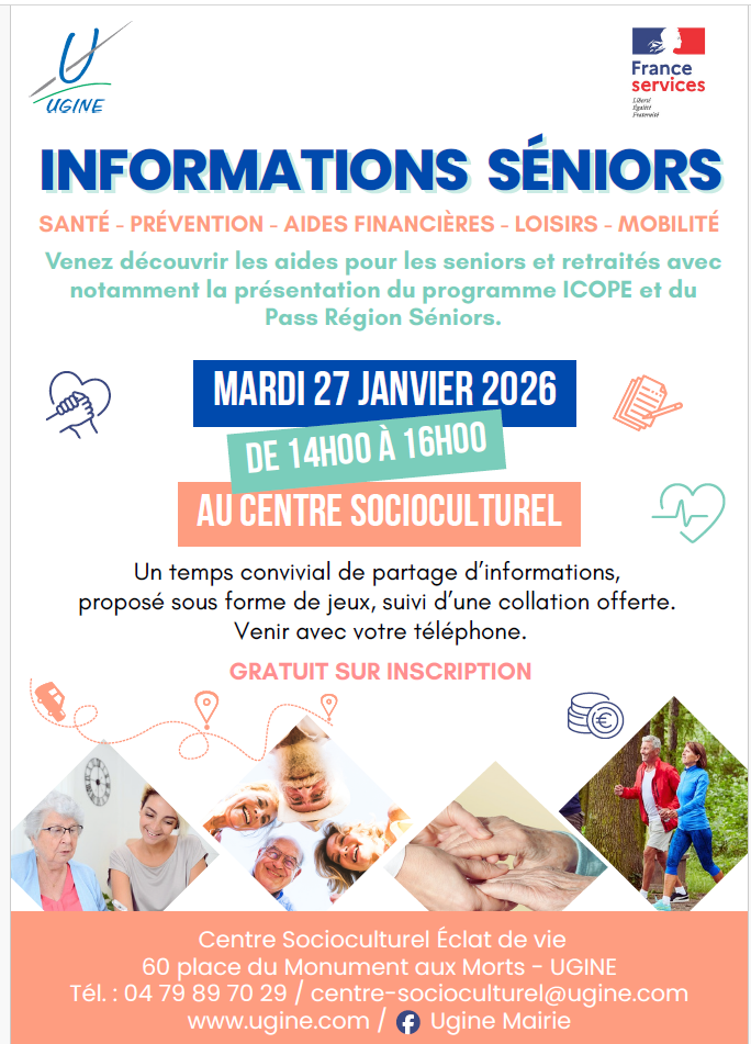 INFO SENIORS UGINE