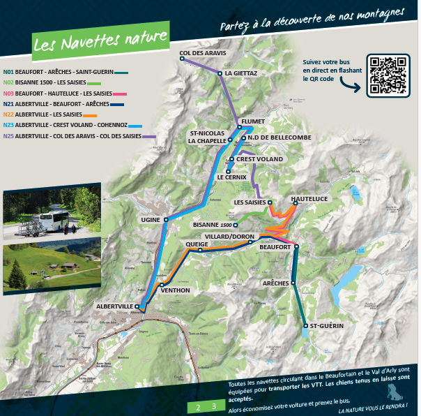 plan navettes gratuites