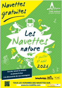 NAVETTES GRATUITES ETE